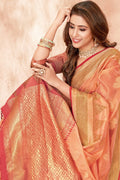 organza silk saree