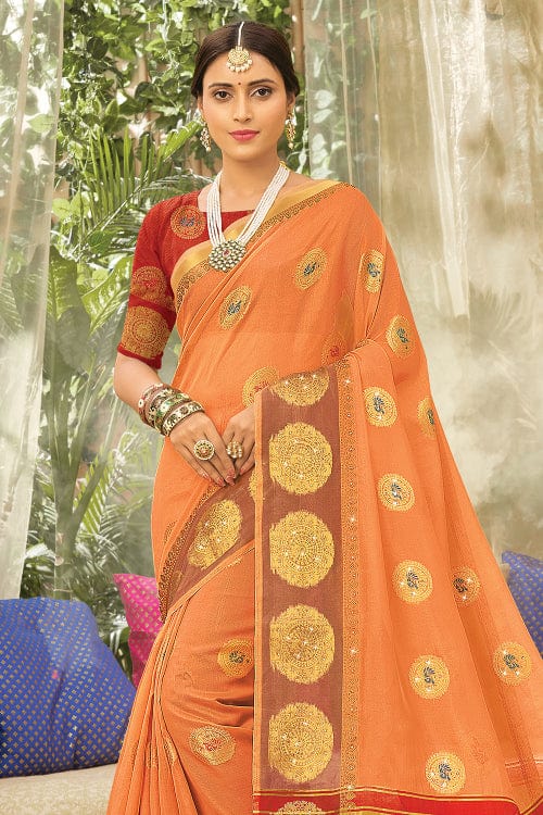 organza saree online