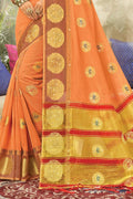 organza saree for wedding
