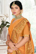 organza saree
