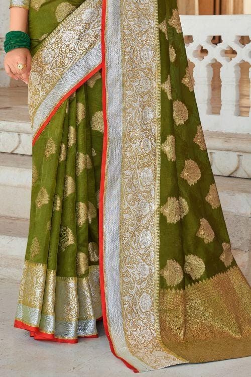 organza silk sarees online