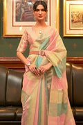organza saree