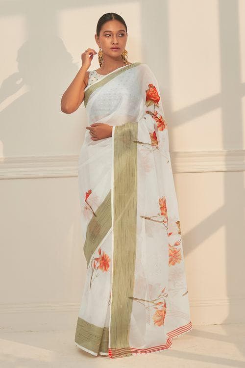orgenza silk sarees
