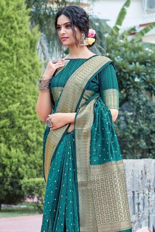 organza saree online