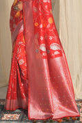 red saree for wedding