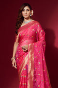 organza saree