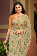 organza saree
