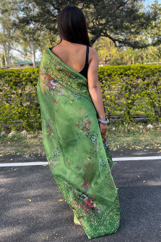 organza sarees online