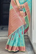 organza saree online