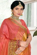 organza saree