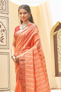 organza saree