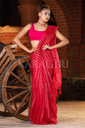 Organza Saree Tart Red Organza Saree saree online