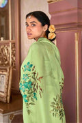 Tea Green Organza Saree