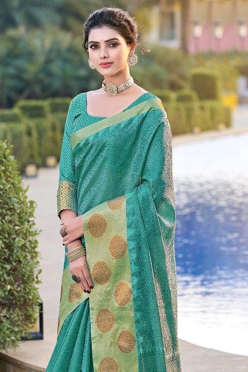 organza saree design