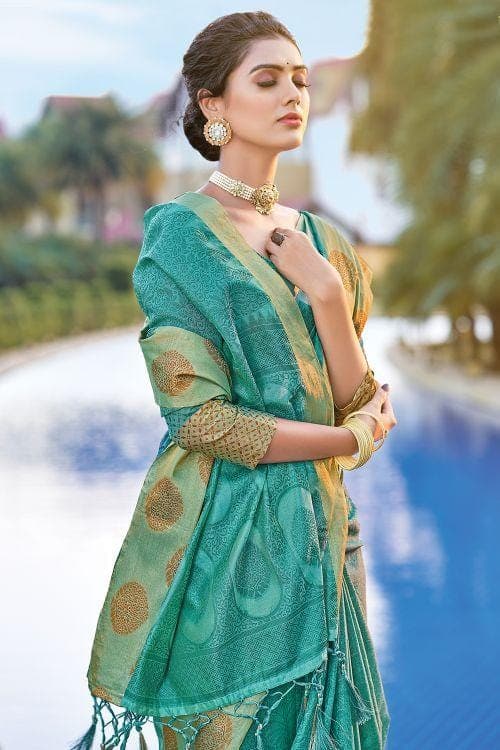 organza saree online