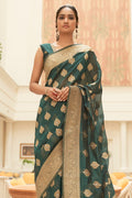organza saree blouse designs