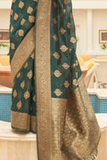 green saree