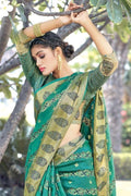 organza saree