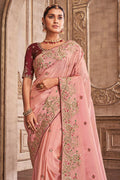 organza saree