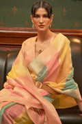 organza saree