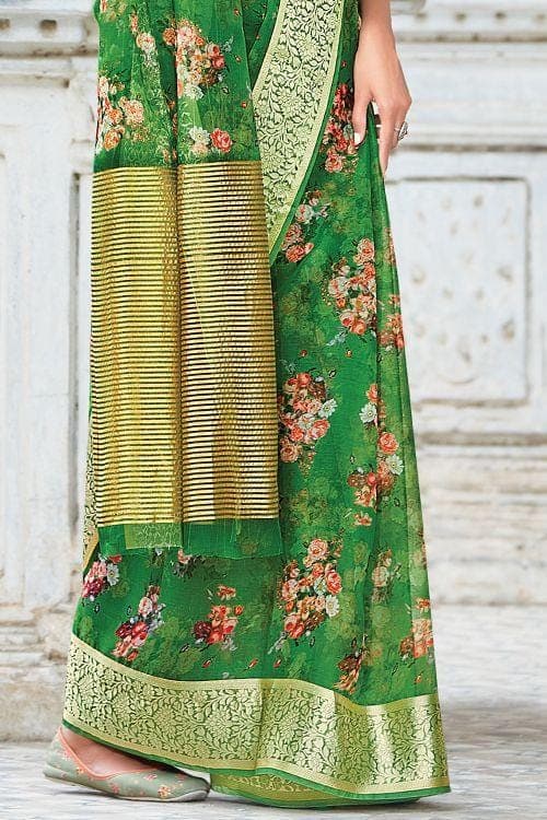 organza saree online