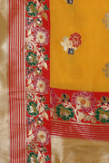 Paithani - Ikat Saree Gold Yellow Paithani - Ikat Saree saree online