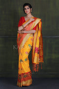 Paithani - Ikat Saree Gold Yellow Paithani - Ikat Saree saree online
