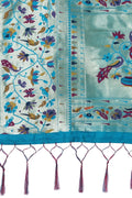 Paithani - Ikat Saree Maya Blue Paithani - Ikat Saree saree online