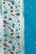 Paithani - Ikat Saree Maya Blue Paithani - Ikat Saree saree online
