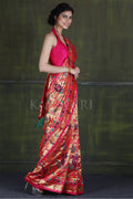 Paithani - Ikat Saree Ruby Pink Paithani - Ikat Saree saree online