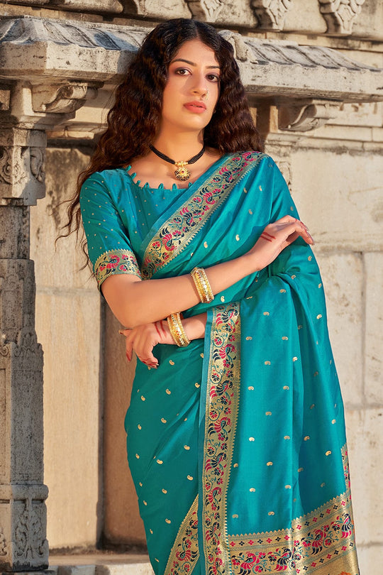 paithani saree blouse design