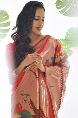 paithani saree blouse design