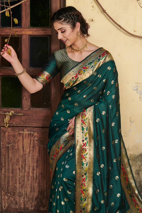 paithani saree blouse design