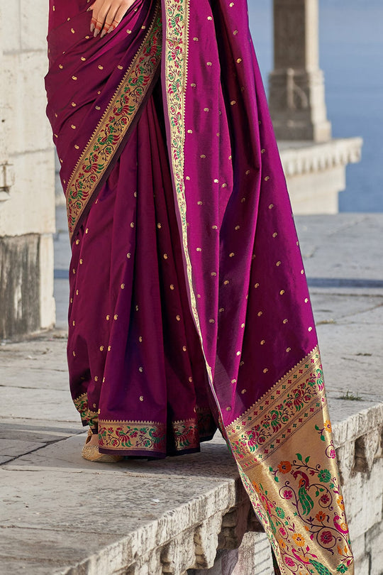 paithani saree pallu
