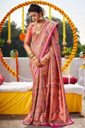 Paithani Saree Fuchsia Pink Paithani Saree - Paithani Saree For Wedding saree online