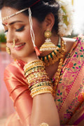 Fuchsia Pink Paithani Saree - Paithani Saree For Wedding