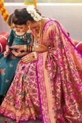 Magenta Purple Paithani Saree - Paithani Saree For Wedding