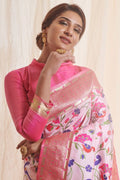 Paithani Saree Nerine Pink Paithani Saree saree online