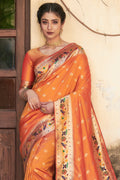 paithan saree blouse design