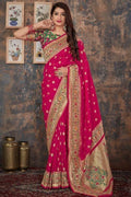Paithani Saree Paithani Saree In Cerise Pink saree online