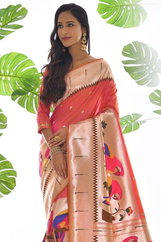 paithani saree blouse design