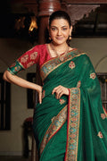 Paithani Saree Sacramento Green Woven Paithani Saree saree online