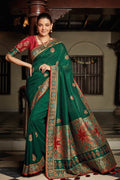 Paithani Saree Sacramento Green Woven Paithani Saree saree online