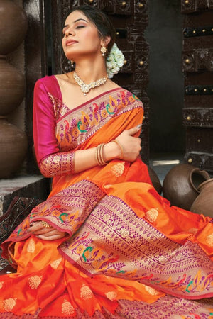 paithani silk saree