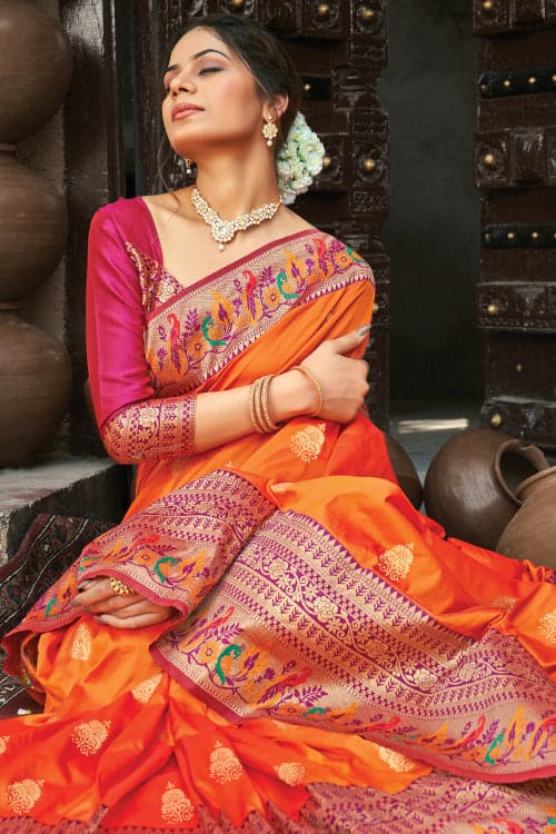 paithani silk saree