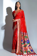 red saree