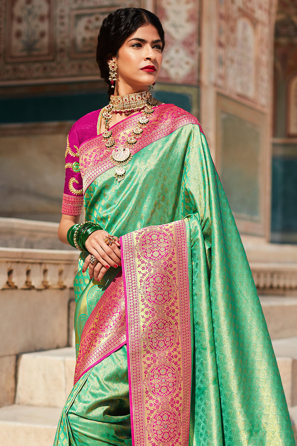 Paithani saree fancy sale