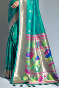 paithani saree pallu