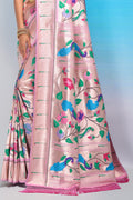 fancy saree, paithani saree design