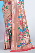 silk saree design, paithani saree design